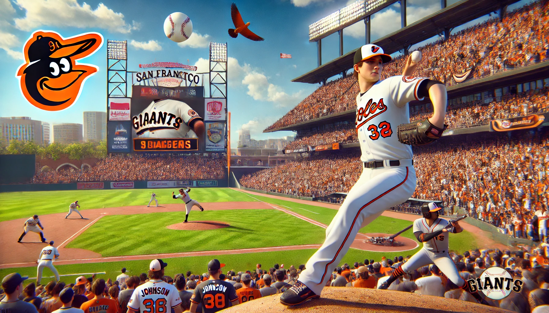 baltimore orioles vs san francisco giants match player stats