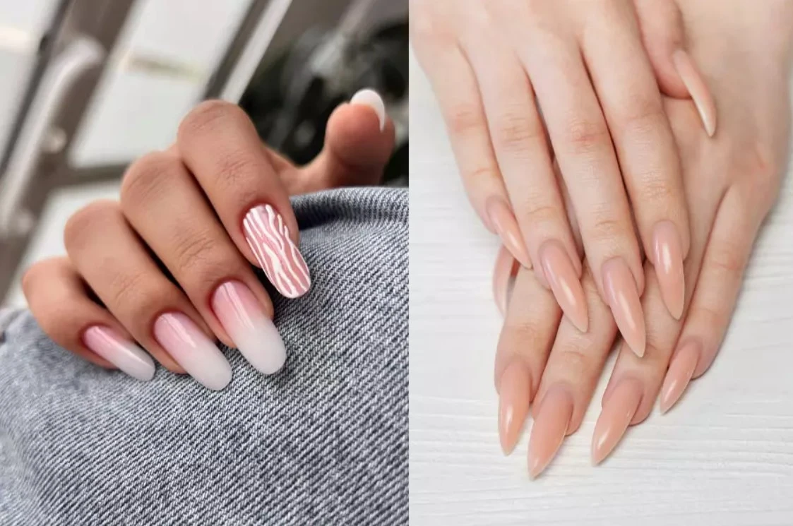 nude nails